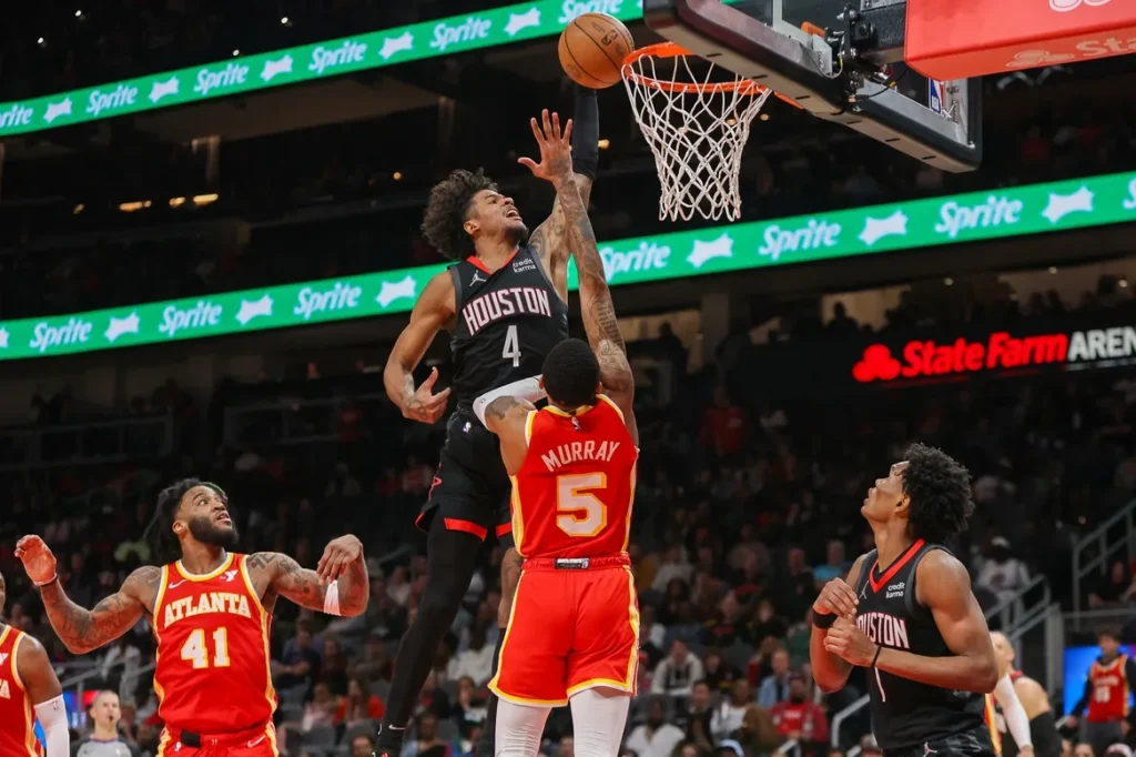 atlanta hawks vs houston rockets match player stats​