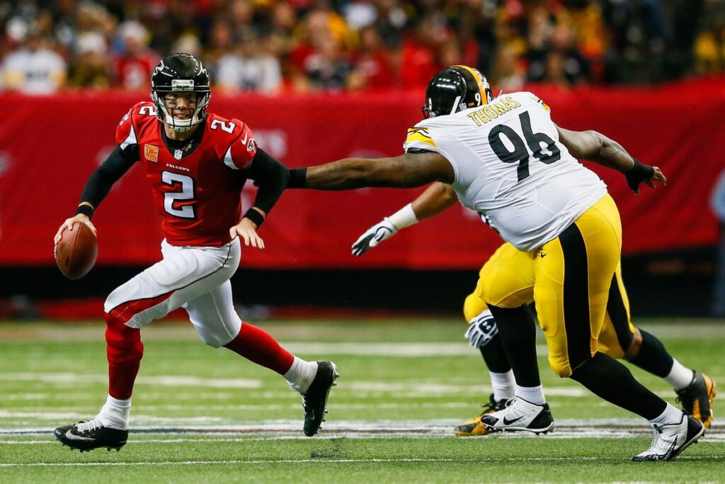 atlanta falcons vs steelers match player stats​